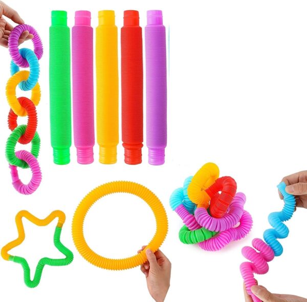 Pop Out Tubes Sensory Strechable Tubes