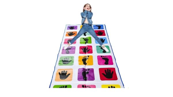 Hopscotch Washable Anti-skidYoga Game for Kids Play Mat (40" x 108") | Kith-Kith, Stapu, Langdi, Ekka Dukka, Paandi, Kunte Bille | Unique Balancing Game | Large Size for 3 Years and up - Image 5