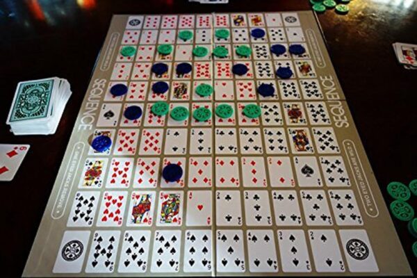 Sequence Board Game for Kids - Original Sequence Game with Folding Board, Game for The Entire Family | Strategy Game - Hard Game, Playing Card, Suitable for All Ages - Image 3