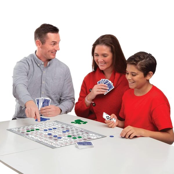Jumbo Sequence Board Game, Strategic Board Game for Kids and Adults, Family Board Games with Different strategies with Different mindsets - Image 3