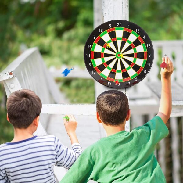 Magnetic Dart Board - 8 pcs Magnetic Darts - Excellent Indoor Game and Party Games - Magnetic Dart Board Toys Gifts for 5 6 7 8 9 10 11 12 Year Old Boy Kids - Image 5