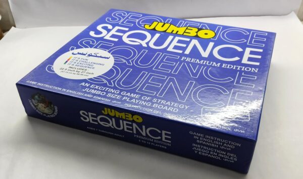 Jumbo Sequence Board Game | Strategic Game with 22.5"X 27" Inches Hard Playing Board NOT Mat for Kids and Adults, Family Board Games with Different strategies with Different mindsets Age 7+ - Image 2