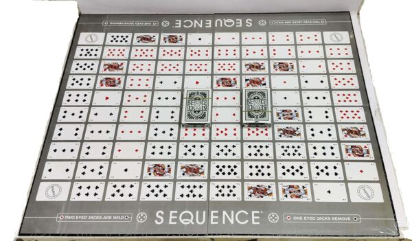 Jumbo Sequence Board Game | Strategic Game with 22.5"X 27" Inches Hard Playing Board NOT Mat for Kids and Adults, Family Board Games with Different strategies with Different mindsets Age 7+ - Image 7
