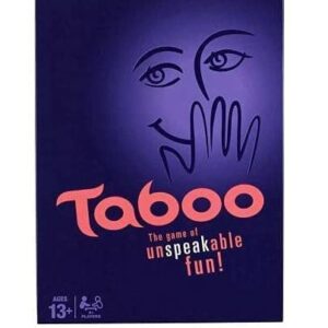 Taboo Board Game, Guessing Game, Guessing Game for Families and Kids for Ages 6 and Up,4 Or More Players Board Game Accessories for Adult Families and Kids Multicolor