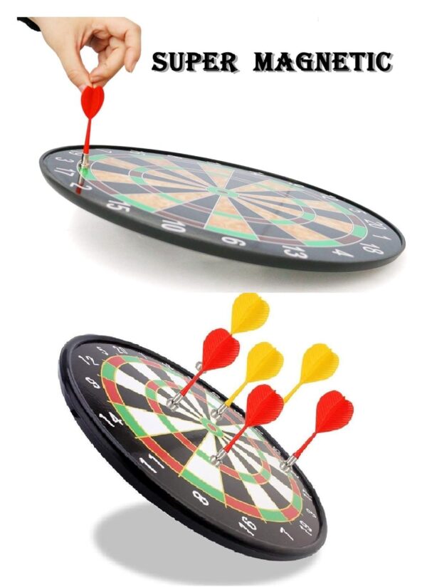 Classic Score Dartboard Kit - 6 Soft Darts,Family Fun Games,Birthday/Christmas Gifts for Children Adults 17.3- Multi Color - Image 7