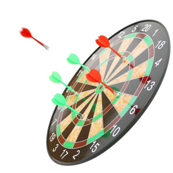 Classic Score Dartboard Kit - 6 Soft Darts,Family Fun Games,Birthday/Christmas Gifts for Children Adults 17.3- Multi Color - Image 6