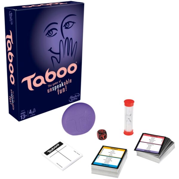 Taboo Board Game, Guessing Game, Multicolor