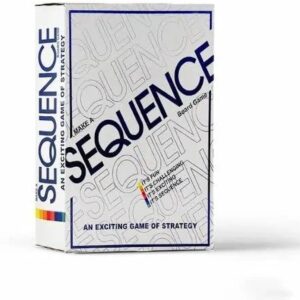 Sequence Board Game for Family & Friends – Classic Strategy Game for All Ages | Party Game, Family Night Fun, and Competitive Play (2-12 Players)