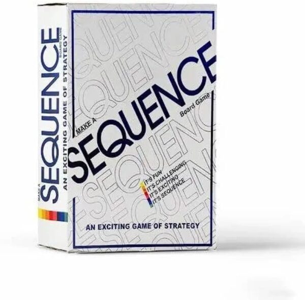 Sequence Board Game for Family & Friends – Classic Strategy Game for All Ages | Party Game, Family Night Fun, and Competitive Play (2-12 Players)