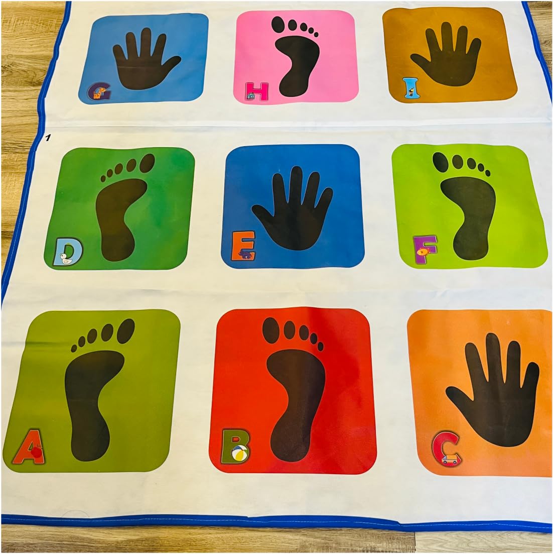 Hand and Feet Print Jumbo Play Mat Game for Kids, Family and Friends Party & Fun Board Game I Adults Family Game - Image 8