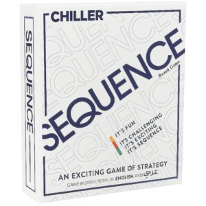 Sequence Strategy Card Game, 2-12 Players, Educational Board Game for Kids and Adults, Ages 7+