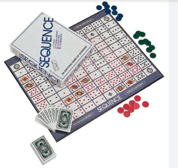 Sequence Board Game for Family & Friends – Classic Strategy Game for All Ages | Party Game, Family Night Fun, and Competitive Play (2-12 Players) - Image 2