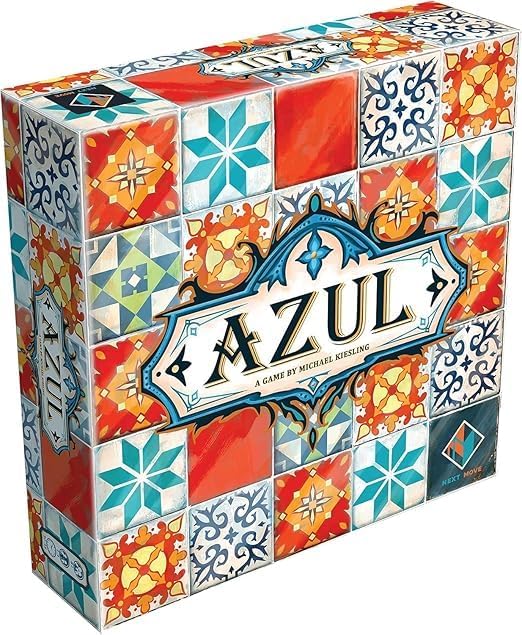 Azul Gateway Mosaic Tile Placement Board Game | Abstract Strategy, Zero Downtime Family Game for Adults & Kids (2‑4 Players)