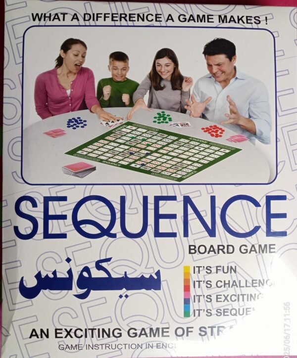 Strategy Board Game – Classic Sequence Gameplay for Kids 7+ & Adults | Fun Family Game for Boys & Girls - Image 6