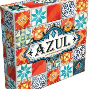 Azul Board Game for Adults & Kids | Strategy Tile Placement Game with 4 Player Boards & Scoring Markers | Fun Family Party Game