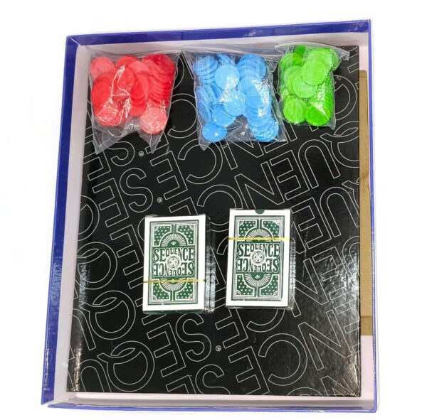 Jumbo Sequence Game -Board with Hard Playing Board 27 Inches Family and Adults Board Game mindsets Age 7+ - Image 5
