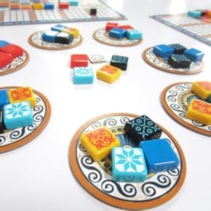 Board Game | Elegant Tile Placement Strategy | Abstract Game for 2-4 Players | Award Winning Tabletop Game | Perfect for Adults, Family Fun & Game Enthusiasts - Image 6