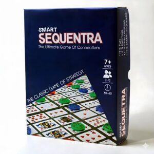 Sequentra Game | Card-Based Board Games for Family | Strategy Game for All Ages(SEQUENTRA)