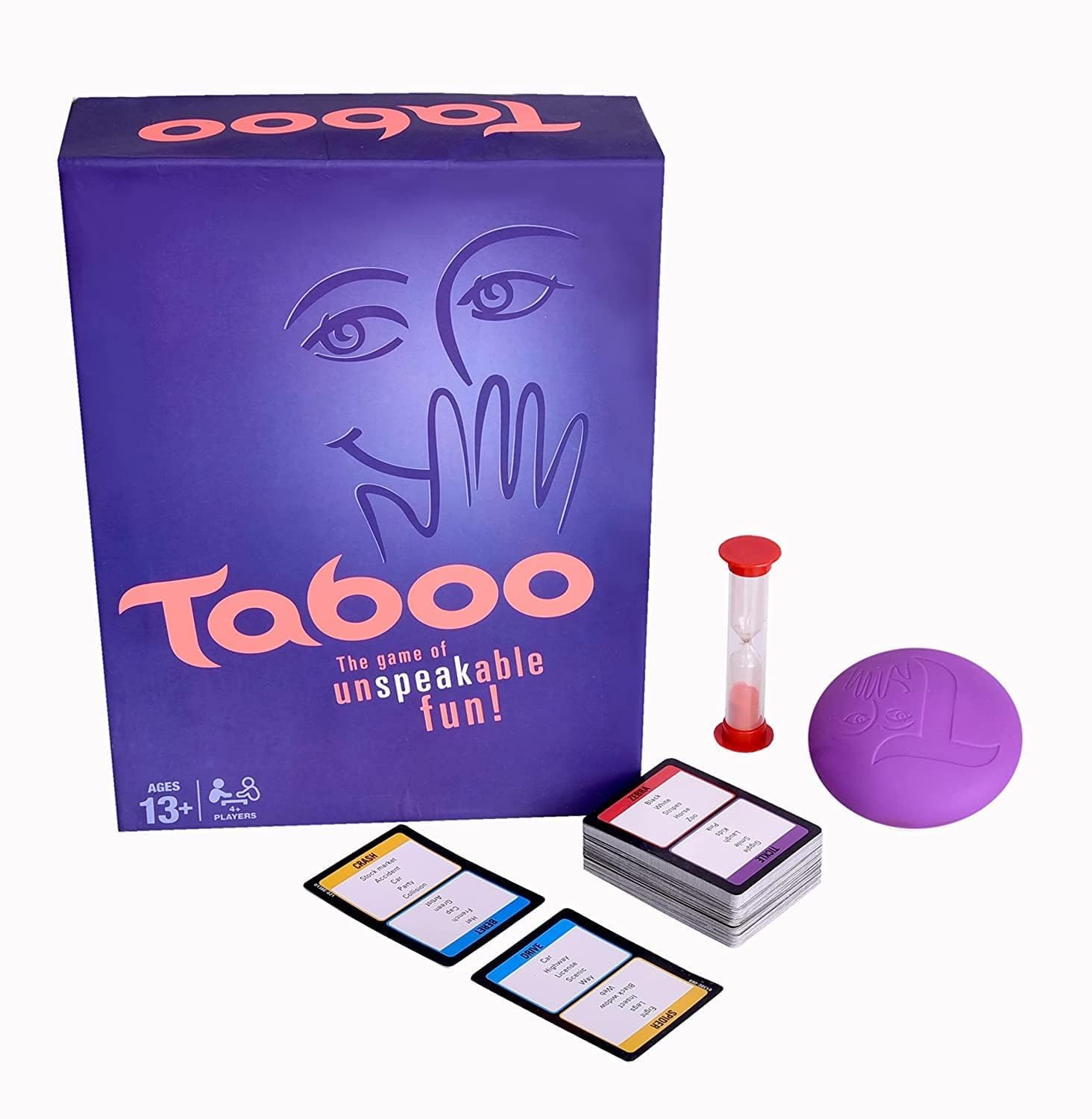Taboo Board Game – Classic Fast-Paced Word Guessing Game for Adults & Teens | Party Game with Buzzer, Cards & Timer | Fun for Game Nights, Families, Groups & Holiday Gatherings - Image 3