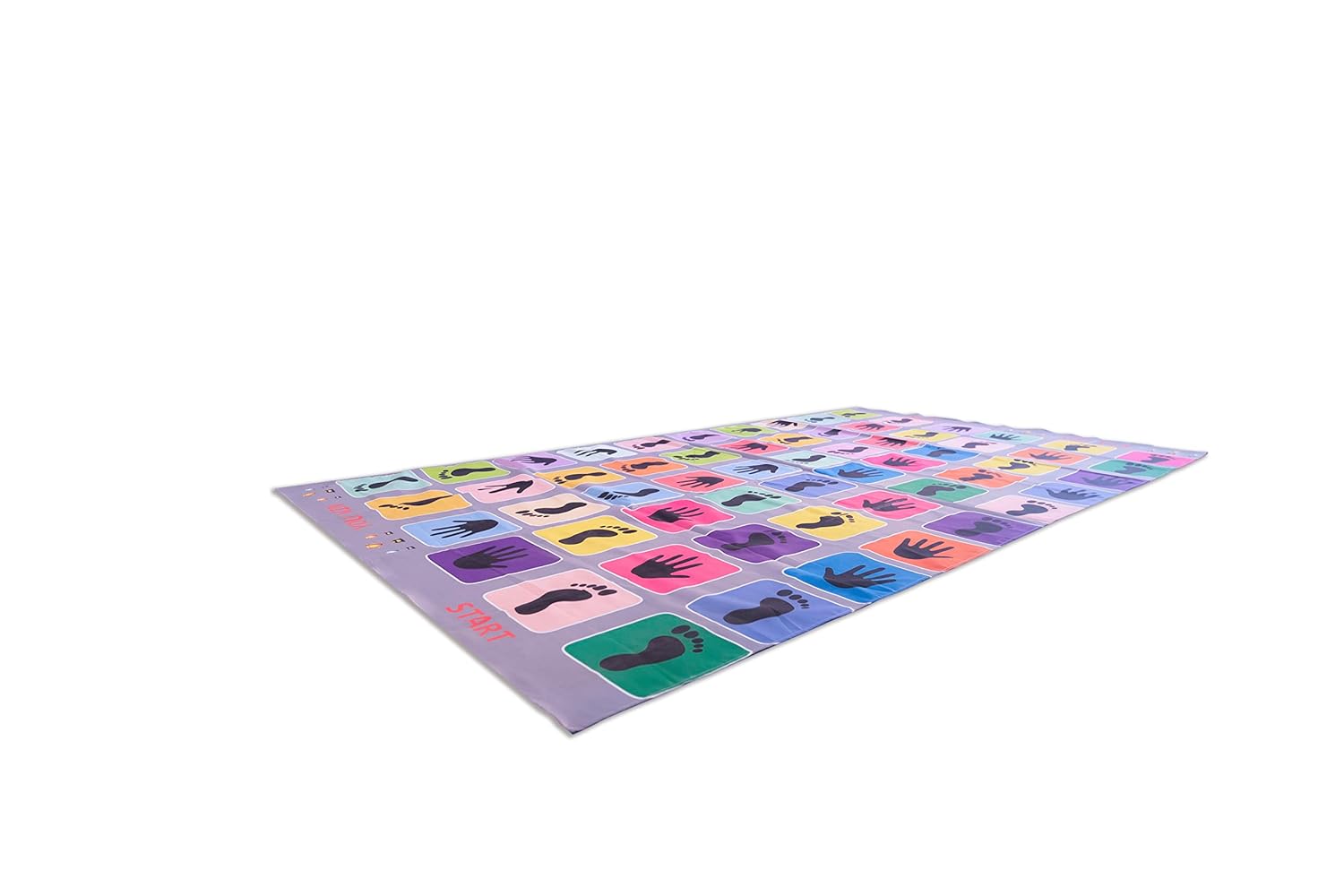Adult Giant Outdoor Snakes & Ladders Lifesize Floor Game Mat with Jumbo Dice|Jumbo Play Floor Games|5 X 7 Feet (Hopscotch),multicolor - Image 5