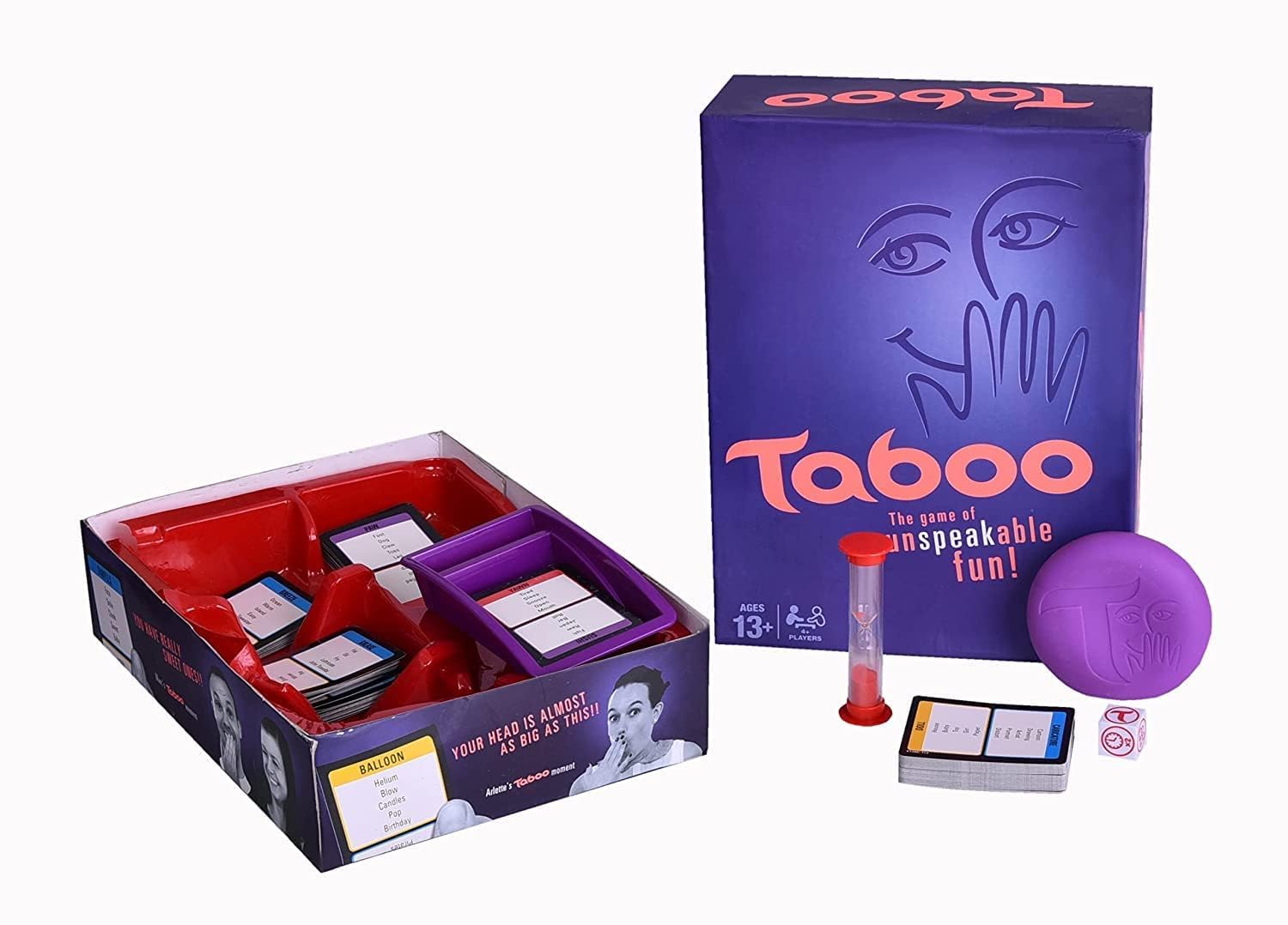 Taboo Board Game – Classic Fast-Paced Word Guessing Game for Adults & Teens | Party Game with Buzzer, Cards & Timer | Fun for Game Nights, Families, Groups & Holiday Gatherings - Image 5