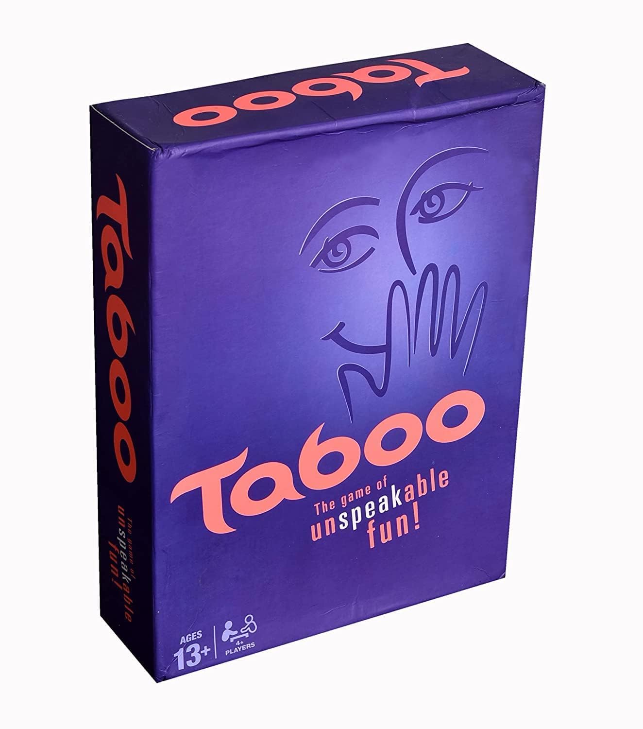 Taboo Board Game – Classic Fast-Paced Word Guessing Game for Adults & Teens | Party Game with Buzzer, Cards & Timer | Fun for Game Nights, Families, Groups & Holiday Gatherings