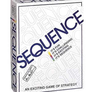 The Original Sequence, Strategy Game, Card Game, Board Game for Kids, Adults, Families, Educational, 2 to 12 Players, Family Fun, Activity Toy for Childrens, Gift Set for Kid, Ages 7+Year