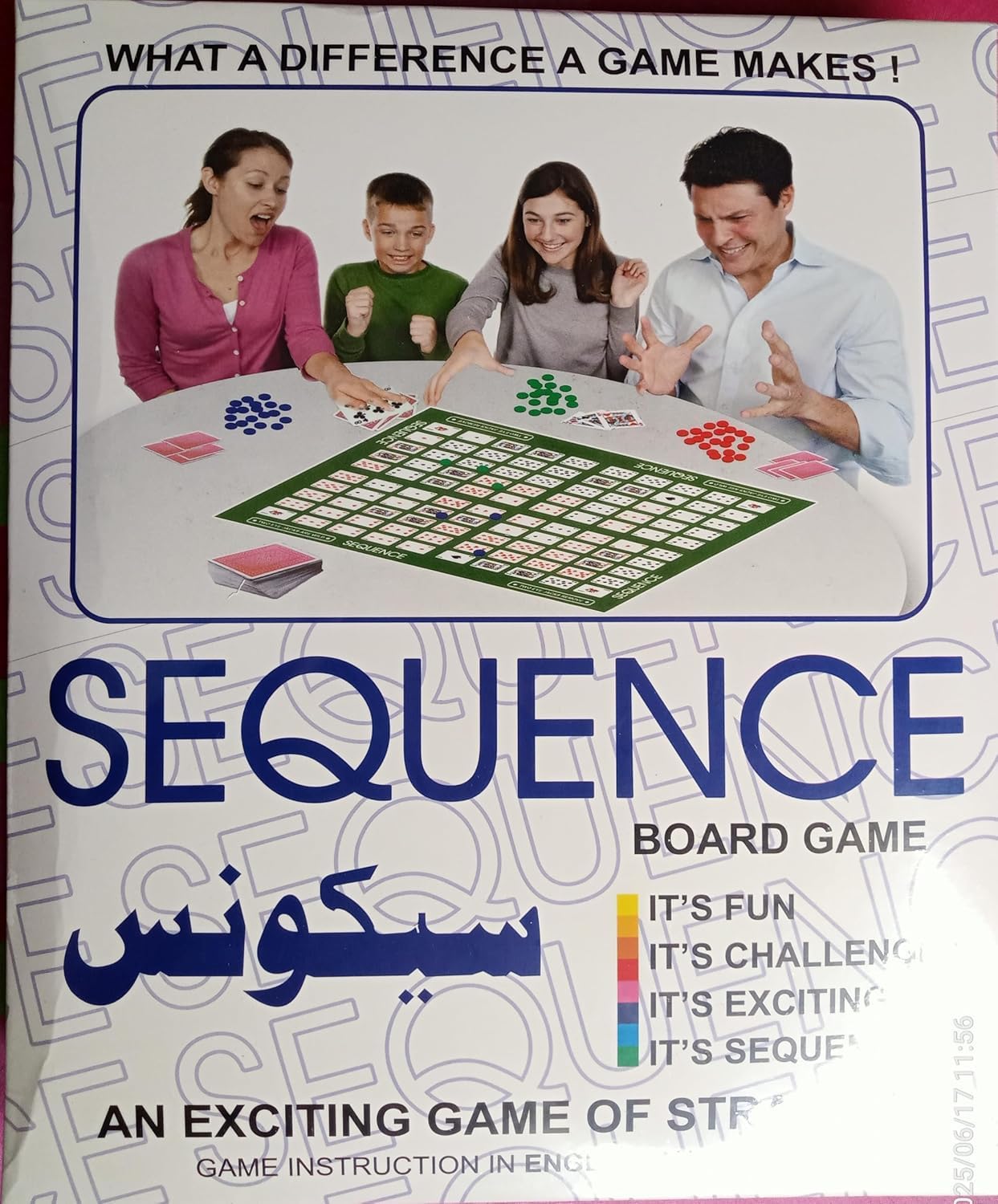 Sequence Game – Smart Board Game for 7+ Year Old Boys & Girls | Great for Family Time & Gifting - Image 8