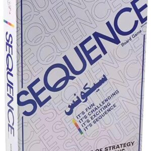 Seqencea Board Game | Classic Strategy Game for Family & Friends | 2-12 Players | Fun Game Night Essential