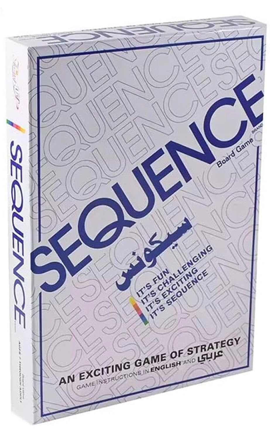 Sequence Board Game | Classic Strategy Game for Family & Friends | 2-12 Players | Fun Game Night Essential (Classic Sequence Game)