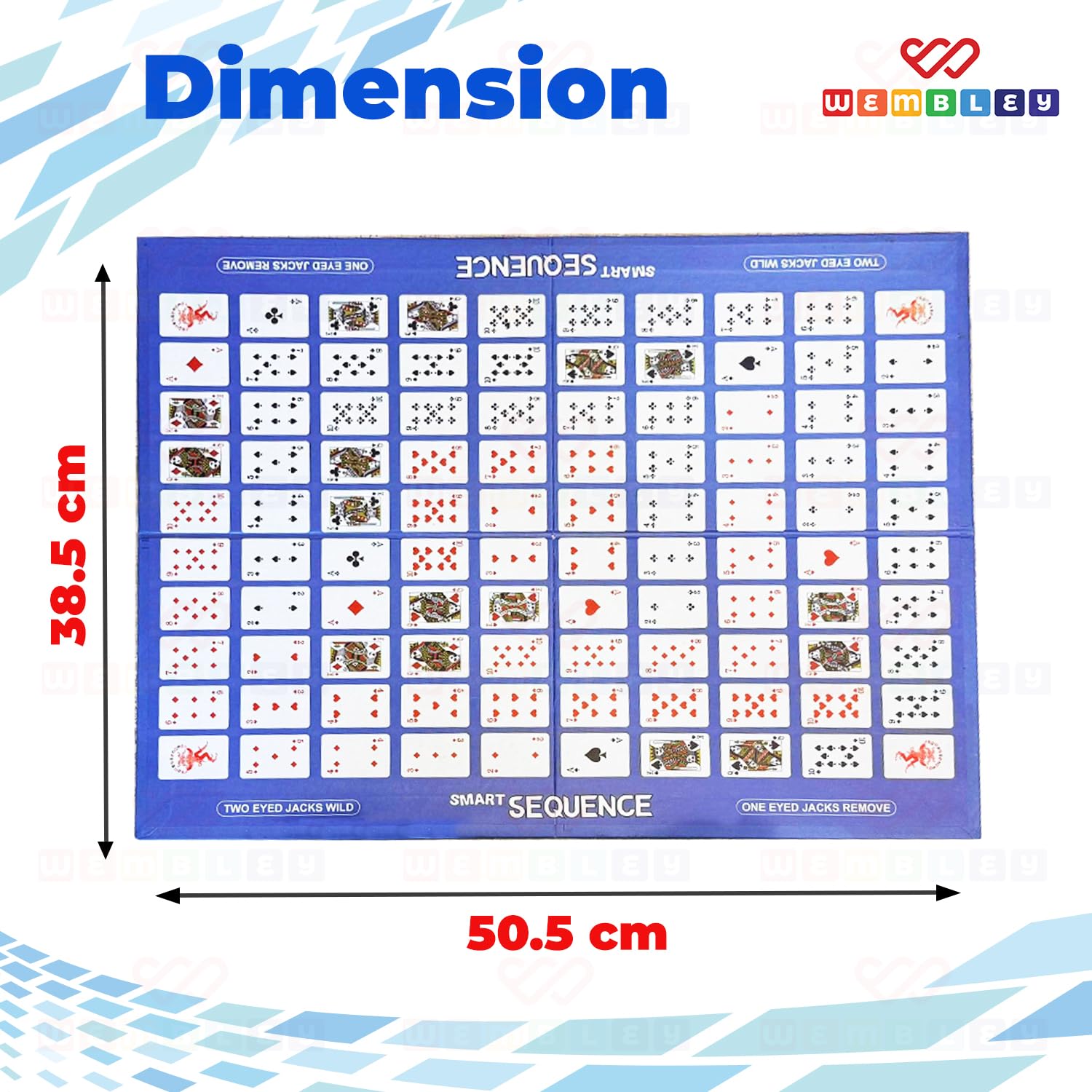 Sequence Strategy Board Game for Adults and Family at Home | Fun Card and Board Game for Kids | Educational and Party Game for Kids Ages 7 Plus, Activity Toy Gift Set for 2 to 12 Players - Image 2