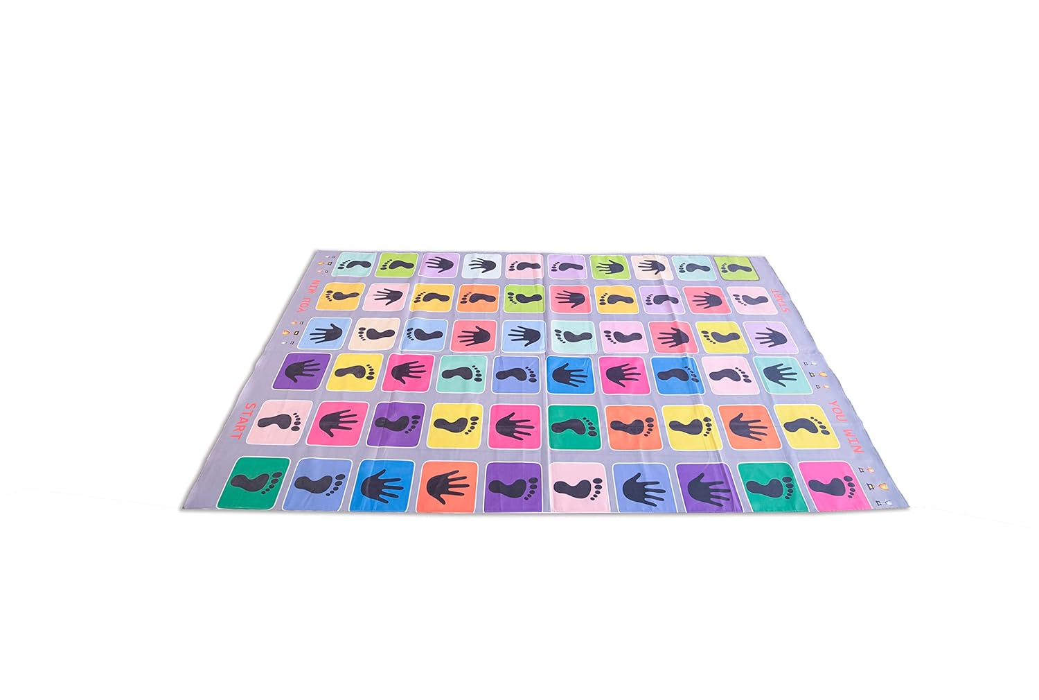 Adult Giant Outdoor Snakes & Ladders Lifesize Floor Game Mat with Jumbo Dice|Jumbo Play Floor Games|5 X 7 Feet (Hopscotch),multicolor - Image 6
