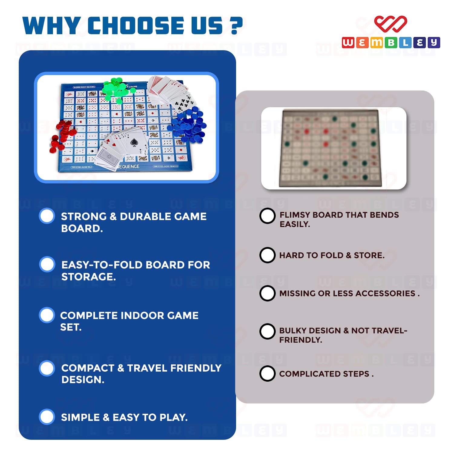 Sequence Strategy Board Game for Adults and Family at Home | Fun Card and Board Game for Kids | Educational and Party Game for Kids Ages 7 Plus, Activity Toy Gift Set for 2 to 12 Players - Image 5