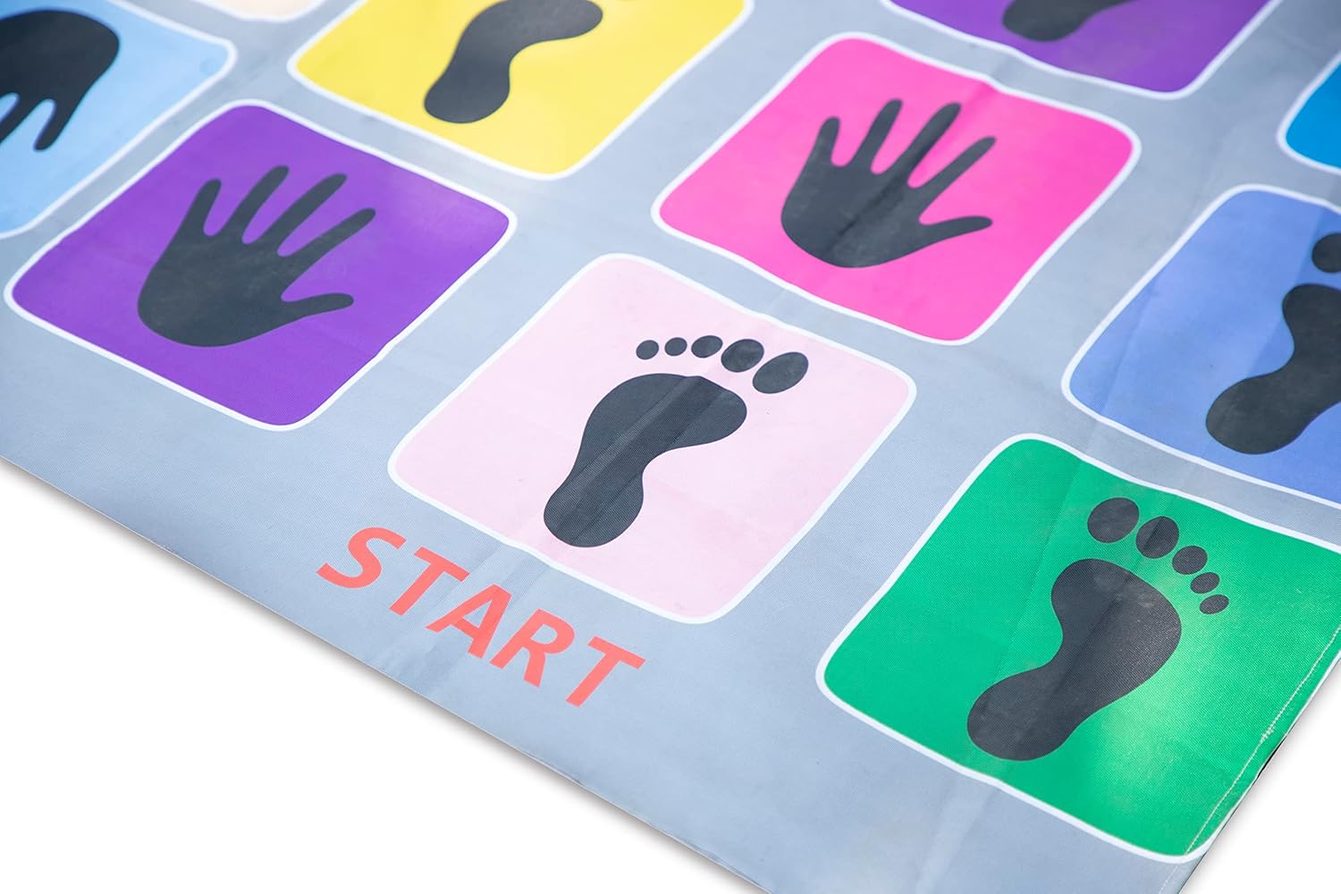 Adult Giant Outdoor Snakes & Ladders Lifesize Floor Game Mat with Jumbo Dice|Jumbo Play Floor Games|5 X 7 Feet (Hopscotch),multicolor - Image 8