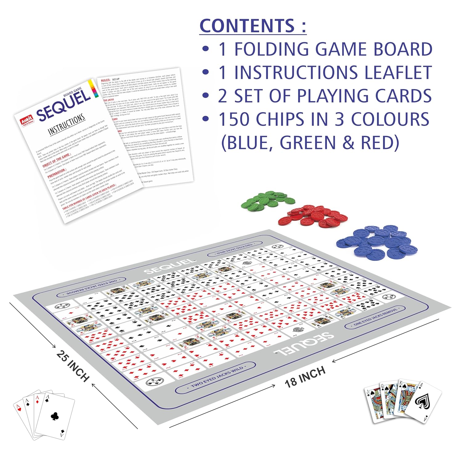 Sequel Classic Board Game for Kids, Children Enhances Critical Thinking and Strategy Durable Game Set Ideal for Family(Sequel Junior) - Image 3