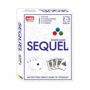 Sequel Classic Board Game for Kids, Children Enhances Critical Thinking and Strategy Durable Game Set Ideal for Family(Sequel Junior)