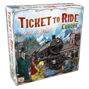 Funskool-Asmodee Ticket to Ride Europe (Multicolor),for-All Ages