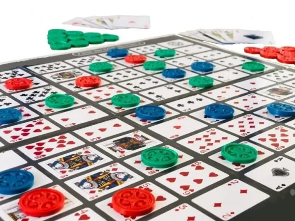 Sequence Board Game | Make 5 In A Series Card Game - Adult - Image 2
