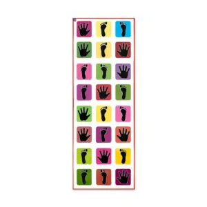 Hopscotch Game | Jumbo Kids Play Mat for Kids and Adults (40 x 108 inches) | Kith-Kith, Stapu, Langdi, Ekka Dukka, Paandi, Kunte Bille | 3 Years+ | Multicolor